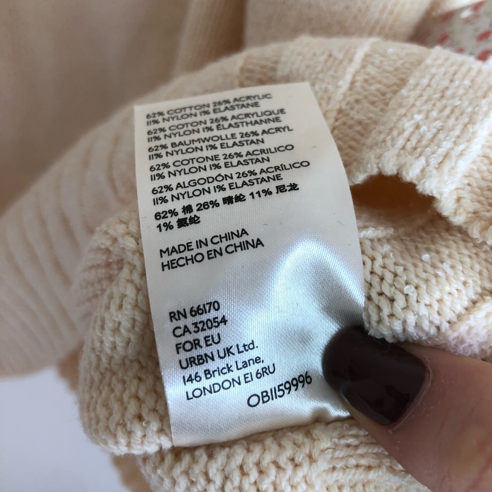 NWT Free People Street Fair Tunic Sweater - Picture 10 of 10